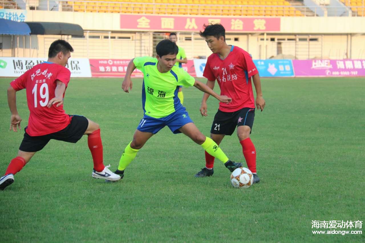 2016年海南省男子足球超级联赛第一轮:卫冕冠军红色战车平局收场 "