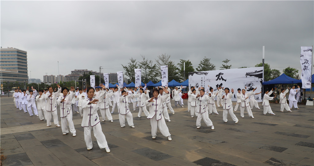 魅力太极，老少皆宜！2019海口体育大汇演太极文化专场五源河上演