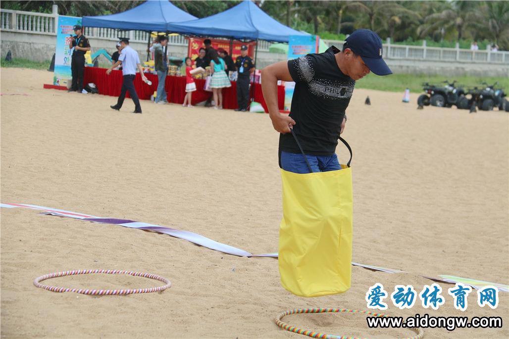 毕业季+海滩 海口沙滩趣味运动会白沙门举行