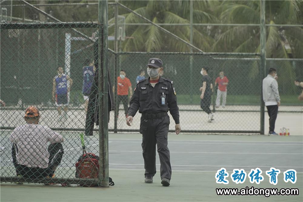 宅家太久憋得慌！海口白沙门网球场开放 球友轮番上阵