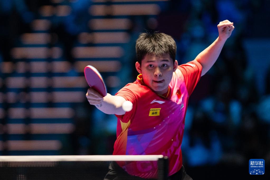 海南乒乓球小将林诗栋加入巴黎奥运国乒团队